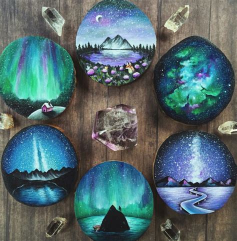 Paysages Rock Painting Patterns, Rock Painting Ideas Easy, Rock Painting Designs, Rock Painting ...