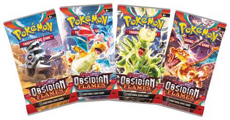 Pokemon TCG Obsidian Flames Booster Pack (10 Cards) – Lefty's Sports