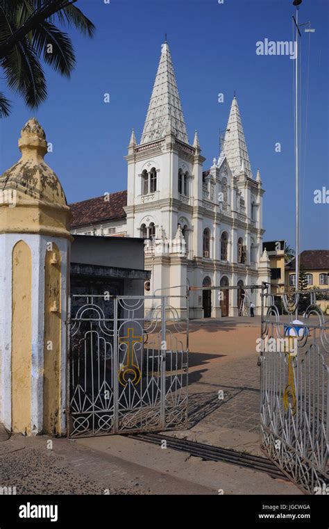 Santa Cruz basilica church, Cochin, kerala, india, asia Stock Photo - Alamy