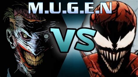 M.U.G.E.N The Joker vs Carnage - YouTube