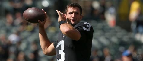 Las Vegas Raiders Tender Quarterback Nathan Peterman | The Daily Caller