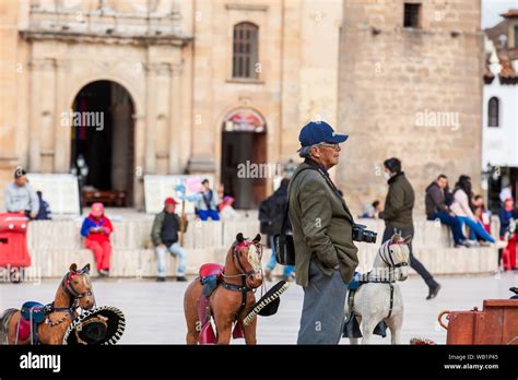 TUNJA, COLOMBIA - AUGUST, 2019: Senior male traditional photographer at ...