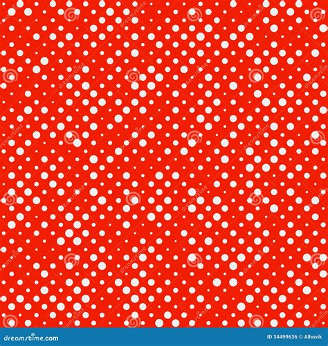 Seamless Polka Dot Pattern Royalty Free Stock Image - Image: 34499636