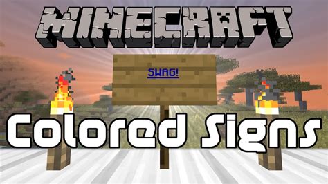 How To Change Text Color In Minecraft Signs - How to change sign text ...