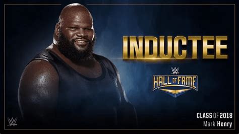 WWE Announces Who Will Induct Mark Henry Into WWE Hall Of Fame