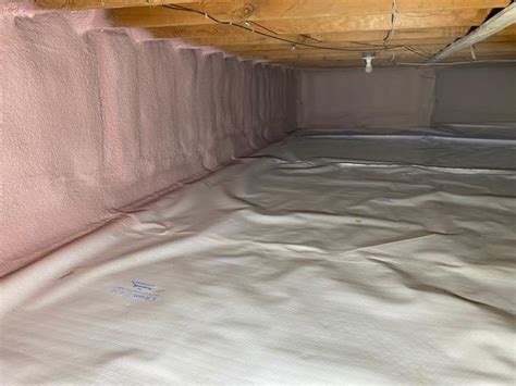 Crawl Space Insulation with spray foam in British Columbia | Crawl ...