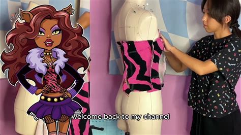 [FULL] Making of Clawdeen Wolf cosplay process - YouTube