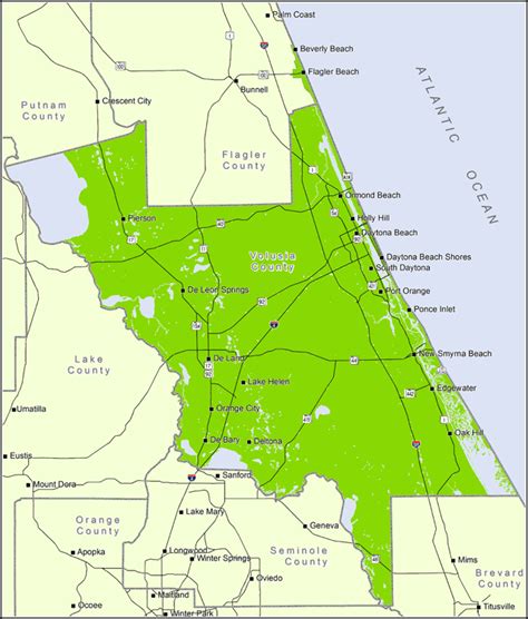 Volusia Map - River to Sea TPO