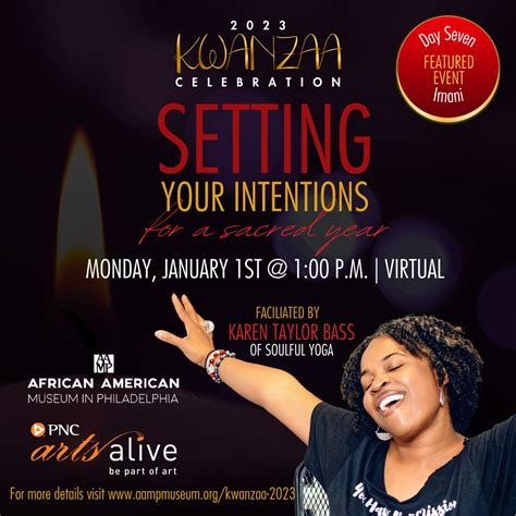 Unlock the Power of Kwanzaa at the AAMP 2023 Kwanzaa Festival! by Karen ...