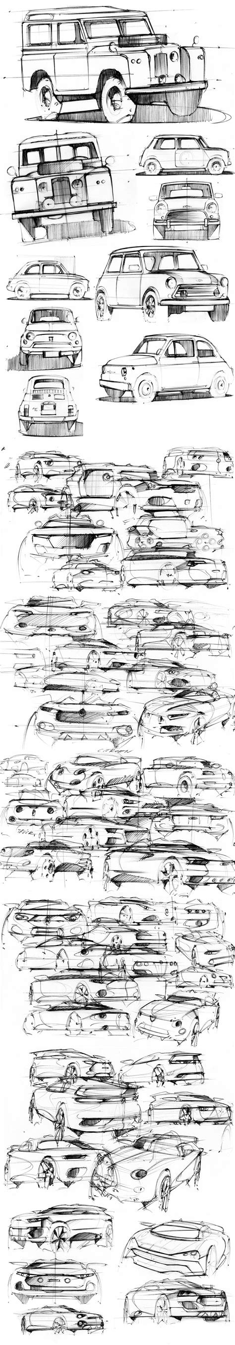 Sketchbook on Behance | Sketch book, Art cars, Car design sketch