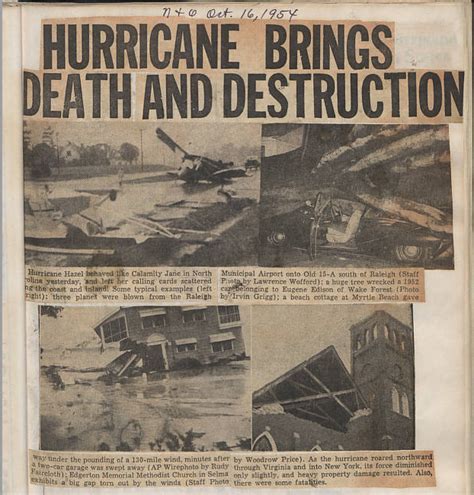 Francis B. Hays tells the story of Hurricane Hazel · DigitalNC