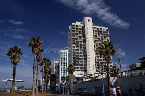 White City Tel Aviv on an Autumn Day. Israel. Editorial Stock Image ...