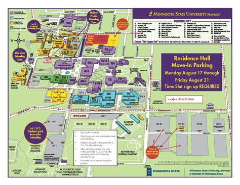 Mankato Campus Map