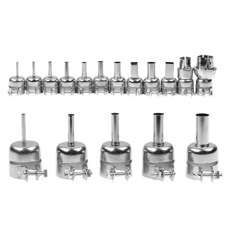 Stainless Steel Heat Gun Nozzles Sets 3 12mm Square Round Heat Air Guns ...