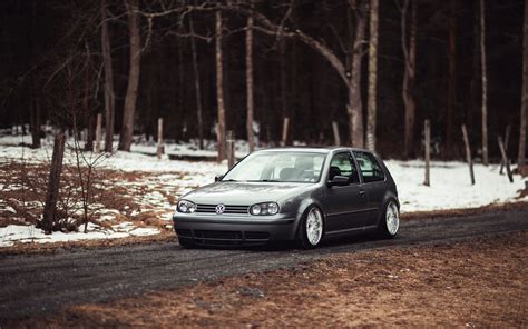 #MKIV, #Golf IV, #car, #Stance, #Volkswagen, #GTI, wallpaper ...