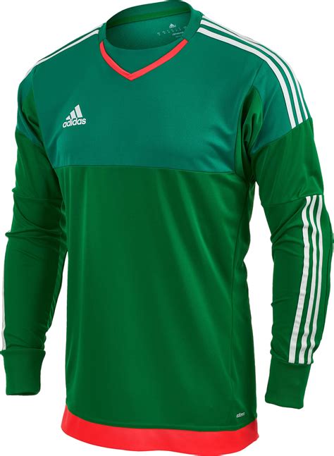 Green adidas Top Goalkeeping Jersey - adidas Goalie Jerseys