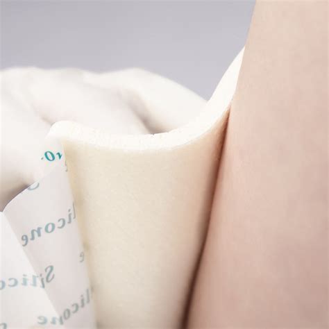 Silicone Foam Wound Dressing Without Border