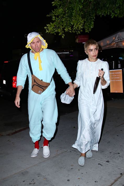 Zoë Kravitz and Channing Tatum Take a Stab at a Couple’s Halloween ...