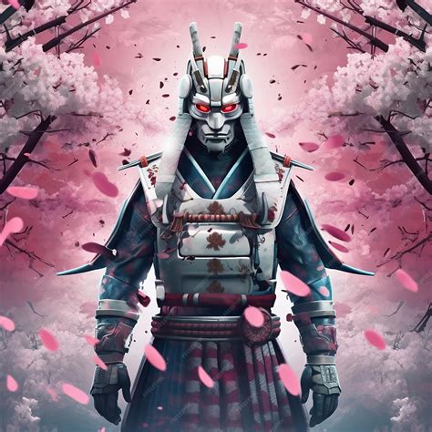 Premium Photo | Cyberpunk samurai