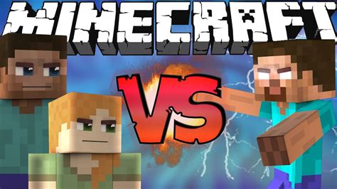 Minecraft Steve Vs Herobrine | Mineraft Things