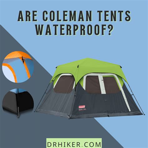 Are Coleman Tents Waterproof? - Here Is The Explanation