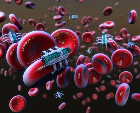 Nanobots stock illustration. Illustration of anatomy - 18339098 ...