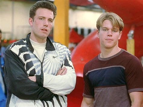 Matt Damon told Ben Affleck he wasn't going to get by on his looks when he joined their high ...