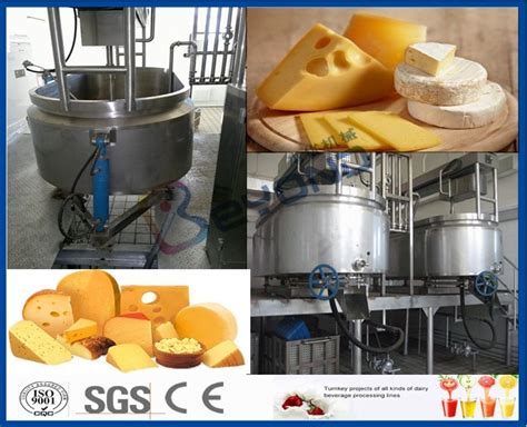 Cheese Process Cheese Production Equipment With Mozzarella Cheese ...