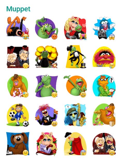 Muppets Sticker Pack - Telegram Stickers Library