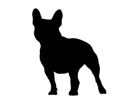 The best free French bulldog silhouette images. Download from 605 free ...