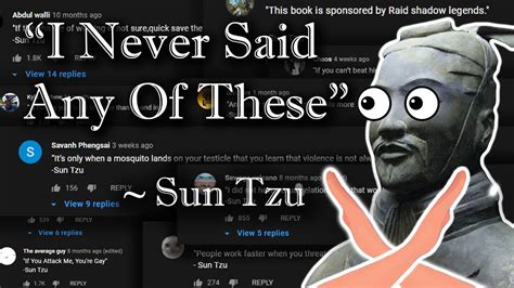 funny Sun Tzu quotes (memes) I found on YouTube - YouTube