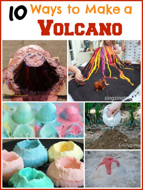 10 Ways to Make a Volcano with Kids | Inspiration Laboratories