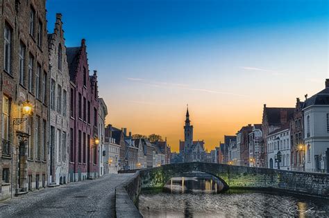 Wallpaper : belgien, Belgium, Bruges, Brugge, colors, dark, Europe, evening, flandern, houses ...