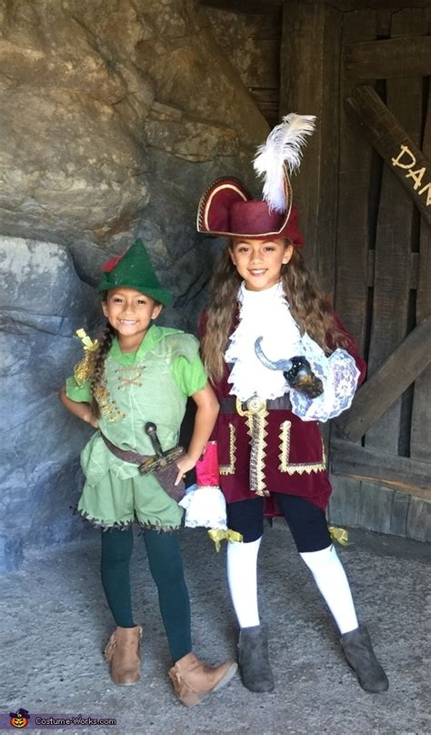 Peter Pan and Captain Hook Costume | Original DIY Costumes