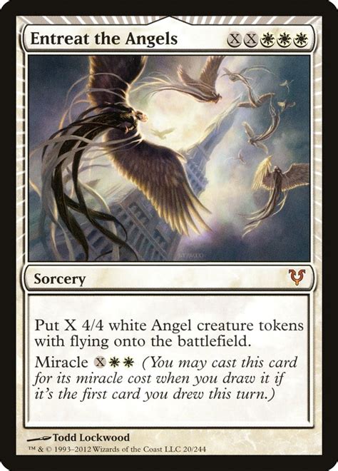 Entreat the Angels · Avacyn Restored (AVR) #20 · Scryfall Magic The ...