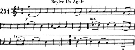 Revive Us Again | Free Violin Sheet Music