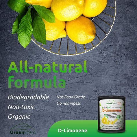 D-LIMONENE | Citrus Cleaner & Degreaser | Buygreenchem