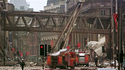 Manchester IRA bomb: Terror blast remembered 20 years on - BBC News