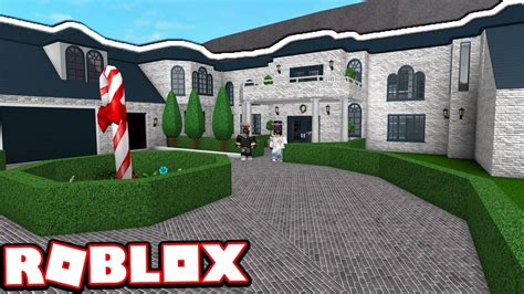 The $500,000 HOLIDAY MANSION!!! | Subscriber Tours (Roblox Bloxburg ...