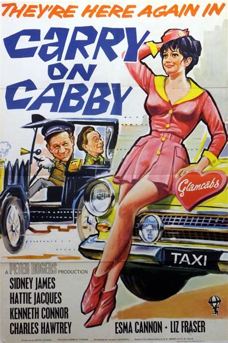 Tom Chantrell Posters | Carry On Cabby UK 1-Sheet Chantrell Poster 1963, 1963