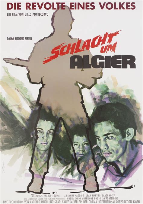 The Battle of Algiers Original 1970 German A1 Movie Poster - Posteritati Movie Poster Gallery