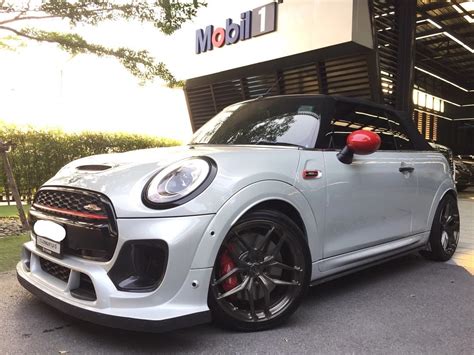 Mini Cooper F57 JCW Convertible Grey BC Forged RZ22 Wheel | Wheel Front