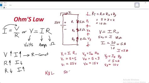 ohm's law and its application #ohmslaw #applications - YouTube