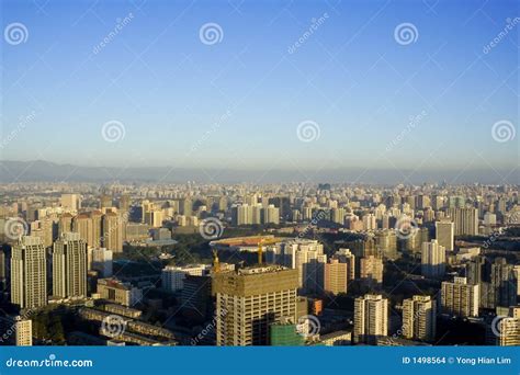 Beijing Skyline stock photo. Image of communist, china - 1498564