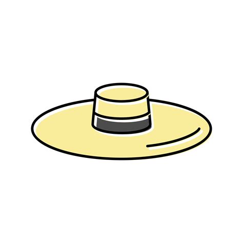 chupalla hat cap color icon vector illustration 19000831 Vector Art at Vecteezy