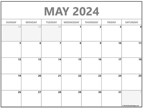 May 2024 Monthly Calendar Vector May 2024 Calendar 2024 May 2024 | Images and Photos finder