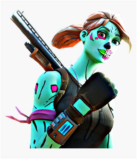 Fortnite Ghoul Trooper Png, Transparent Png - kindpng