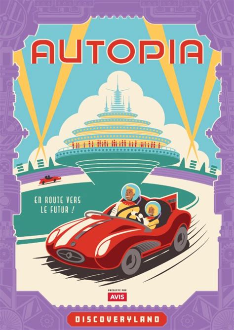 Avis Sponsoring Autopia at Disneyland Paris Beginning This Month - Disney by Mark