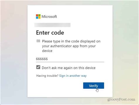 How to Enable Two-Step Verification (2SV) on Your Microsoft Account