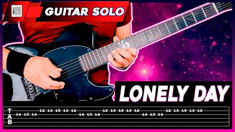 System Of A Down - Lonely Day【 GUITAR SOLO LESSON 】 - YouTube